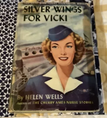 Vintage  1947 Vicki Barr Flight Stewardess Series No.1  Silver Wings For Vicki • $15