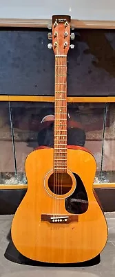 Eterna Yamaha Wooden Acoustic 6-string Guitar Instrument Ef-31 • $5