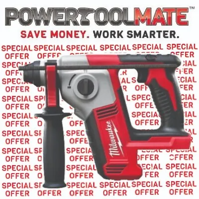 £155.99 • Buy Milwaukee M18BH-0 18V Compact SDS Hammer Drill (Body Only)