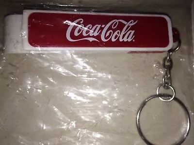  Coca Cola Bottle Opener Key Chain NIP Sealed Vintage • $7.95