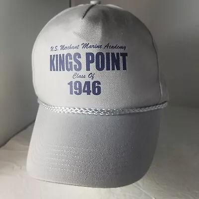 US Merchant Marine Academy Kings Point New York Hat / Cap Class Of 1946 • $14.99