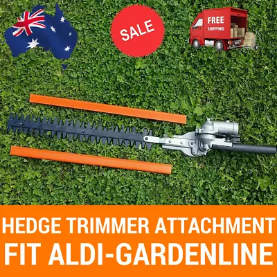 HEDGE TRIMMER ATTACHMENT For ALDI FERREX LINE TRIMMER BRUSHCUTTER BCH3200PB4 • $79.99