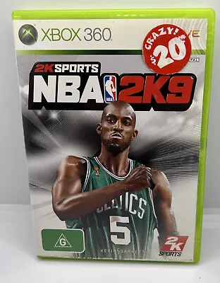 NBA 2K9 - Xbox 360 - Booklet Included - Free Postage • $8.95