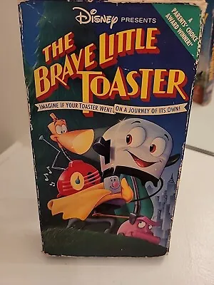 The Brave Little Toaster VHS Tape Walt Disney Home Video Presents 1988 Animated • $5