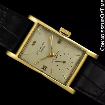 1952 PATEK PHILIPPE Mens  Pagoda  Serpico Y Laino Watch - Original With Papers • $13695