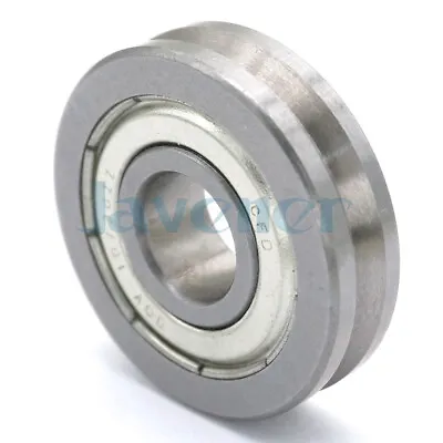 $6.18 • Buy LOT2 10x30x8mm V Groove Width 3.5mm Guide Pulley Sheave Sealed Rail Bearing