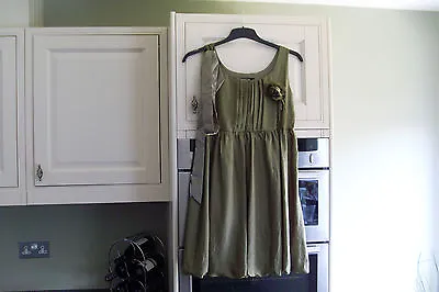 £7.50 • Buy Size 10 Green Cocktail Dress From Pussycat London - Excellent Condition