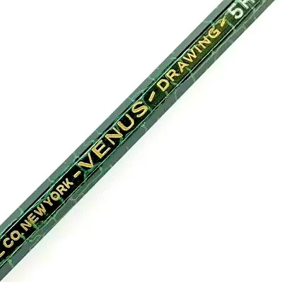 Venus Drawing Unsharpened Wood American Pencil Co. 5H Drafting Vintage Hex G5 • $8.25