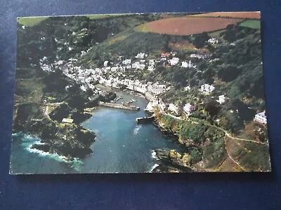 Postcard - Polperro Photo Airviews Ltd Manchester Airport Posted • £1.99