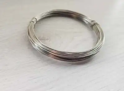 £3.50 • Buy 21g (0.71mm) Stainless Steel Jewellery Wire | 304 Grade Annealed | 10 Metres