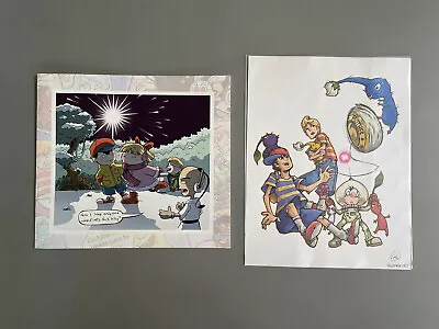 Earthbound / Mother 2 Fangamer Coloring Book And Print VERY RARE- New Art Book • $49