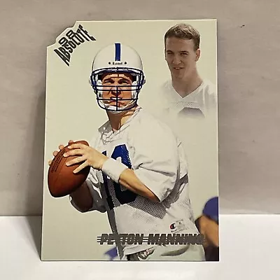 1998 Playoff Absolute Peyton Manning Rookie Card#165 NM/Mint Condition  • $15.99