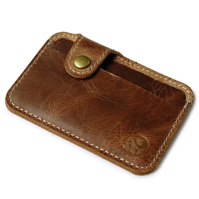 Men's Coin Purse Wallet Money Bag Small Leather Slim Wallets Cards Pack Cash Bag • £3.71