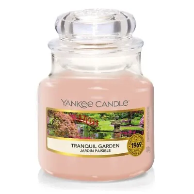Yankee Candle Classic Small Jar Tranquil Garden Scent 104g • £9.49
