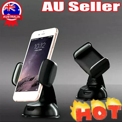 360 In Car Mobile Phone Holder Dashboard Suction Home Universal Mount Windscreen • $11.08