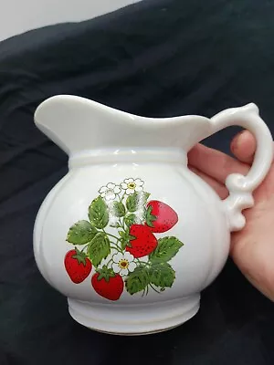 Vintage McCoy Pottery Strawberry Pitcher • $10.95