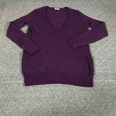 Wallace Madewell Sweater Womens Extra Small Purple Rabbit  Pullover Shirt Ladies • $15.58
