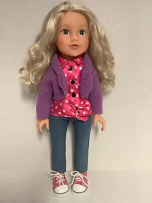 18  Chad Valley Design A Friend Doll Clothed • £14