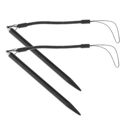 £6.68 • Buy 2x Resistive Touch Screen Stylus Pen With Spring Rope For POS PDA Navigator