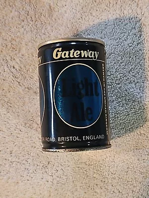 Gateway 9.7oz Vintage Steel Beer Can England EMPTY • $0.93