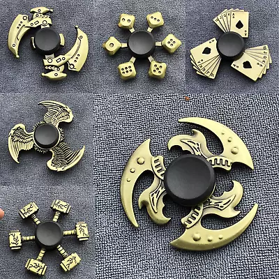 $9.99 • Buy AU 3D Fidget Hand Finger Spinner EDC Focus Stress Reliever Toys For Kids Adults