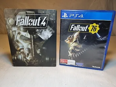 Fallout 76 Steelbook Edition & Fallout 76 Games - PS4 - Playstation  • $22