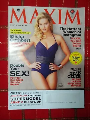 Maxim Magazine #181 March 2013 Elisha Cuthbert • $5