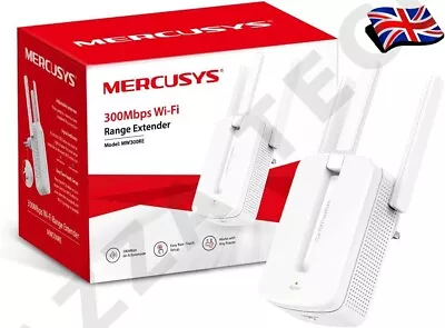 WiFi Range Extender UK Wall Plug Universal FAST Internet Signal Network Booster • £8.24