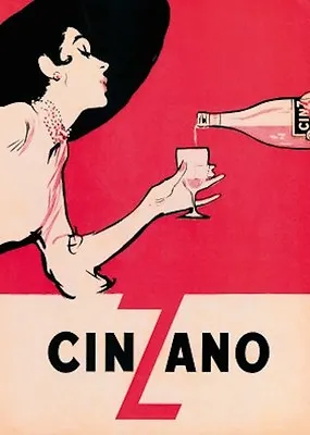 £174.90 • Buy FRAMED Cinzano Vintage Poster Art Print 50 X 70 Bar Memorabilia Picture