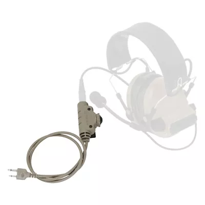 For Airsoft Hunting Sports Tactical Headset V2 PTT Push To Talk (PTT) • $50.99