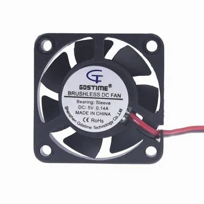 5V 40mm DC Cooling Fan Brushless 40x40x10mm 1.6x1.6x0.4in For CPU Laser Printer • $6.49