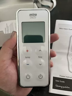 ✴️ Mira Vision Wireless Remote Controller High Pressure  Dual Shower Heads   NEW • £185