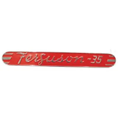 RED SIDE EMBLEM FOR  Fits Massey Ferguson TO35 Fits Ferguson 35 • $45.99