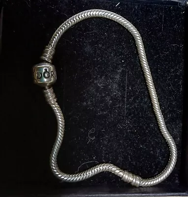 PANDORA 590702HV23 Moments Snake Chain Bracelet - Silver • £2.99