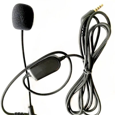 $9.56 • Buy VoIP Headphone Cable With Mic For Boompro Gaming Headset V-MODA Crossfade M-100