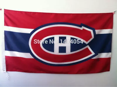 Montreal Canadiens Flag 3x5ft Banner Polyester Ice Hockey Stanley 008 • $15.99