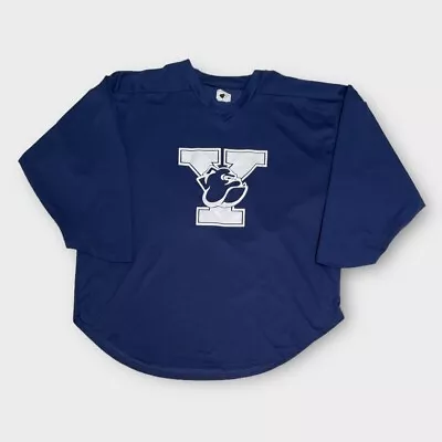 Yale University School Issued Practice Hockey Jersey 89 Ivy League NCAA Bulldogs • $20