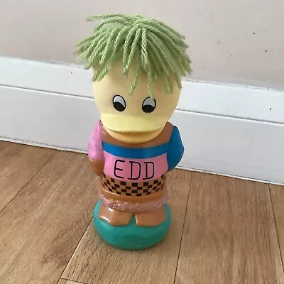 Vintage BBC Edd The Duck Figure Bubble Bath Bottle Full • £7