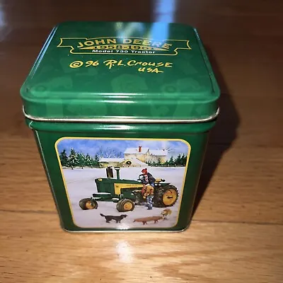 John Deere Winter Holiday Tin • $5