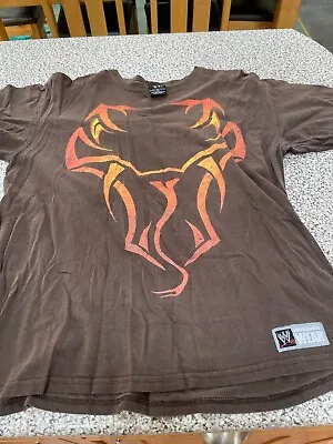 Lovely Randy Orton WWE T Shirt Men Size L Wrestling Raw Smackdown 2010 RKO • £16.95