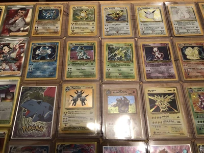 $52 • Buy Pokemon Card VINTAGE Rare Collection HUGE Lot Binder Holo Rares WOTC - JAPANESE