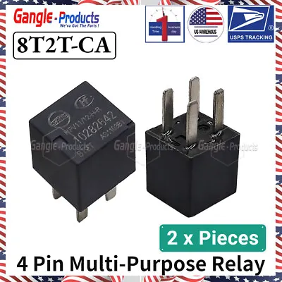 2x Hight Power Relay Various Models 8T2T-CA OEM For Ford 4 Pin Multi-Purpose • $9.29