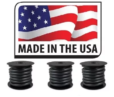 1/4 5/16 & 3/8 X 25' Fuel Line (3 Rolls) 75' MADE IN USA GAS HOSE Free Shipping • $74.95