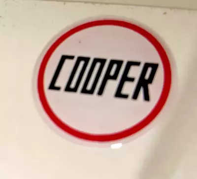 COOPER  Classic Mini  Mk1 Mk2 Cooper S 27mm Moto-lita Badge Center • $19.90