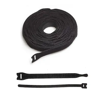 VELCRO® Brand Cable Ties One Wrap Double Sided Straps Black White Red Green • £28.49