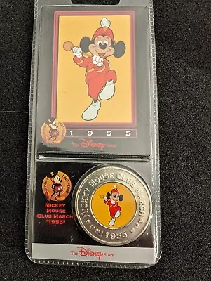 Disney Store Decades Coins '1955 Mickey Mouse Club March #47' RETIRED - SEALED • $5