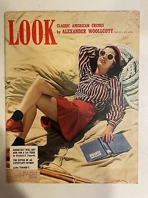 Look Magazine June 18 1940 Lana Turner Gale Storm Hitler Roosevelt WW II  • $19.99