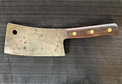 Foster Brothers Solid Steel Cleaver 8” Blade #2180Wood Handle • $65