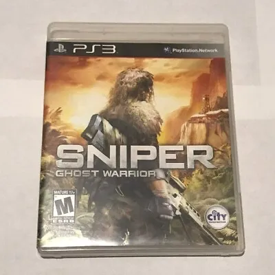 PS3 Sniper: Ghost Warrior Mint Playstation 3 • $12.99