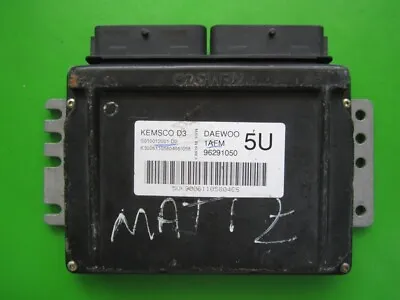 Daewoo Matiz 0.8 96291050 S010012001D0 1AFM KEMSCO ECU Engine Control Unit • £83.22